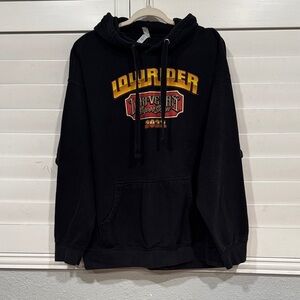 Lowrider Black Hoodie for Men